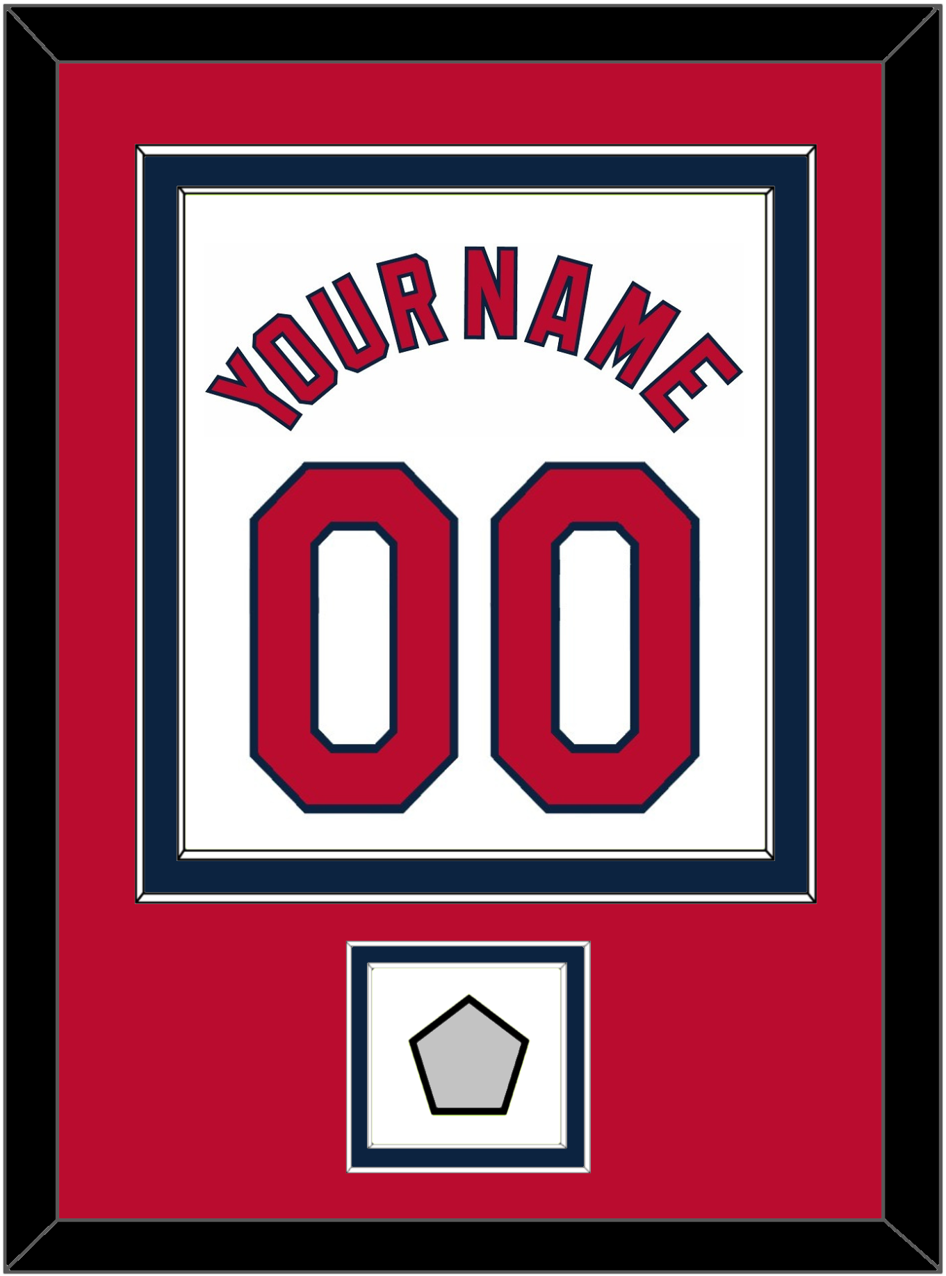 St. Louis Name, Number & World Series Jersey Patch - Home White (2006-2012) - Signature Tier 2