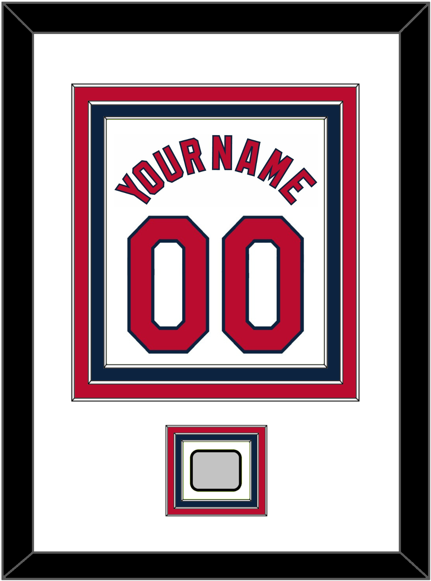 St. Louis Name, Number & World Series Jersey Patch - Home White (2006-2012) - Premier Tier 1