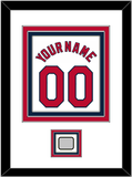 St. Louis Name, Number & World Series Jersey Patch - Home White (2006-2012) - Triple Mat 1