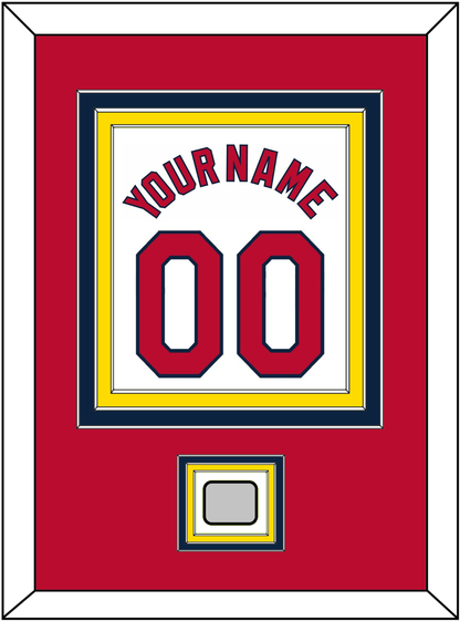 St. Louis Name, Number & World Series Jersey Champions Patch - Home White (2006-2012) - Premier Tier 2