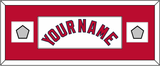 St. Louis Name & 2 World Series Champions Patches - Home White (2006-2012) - Single Mat 2