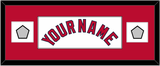 St. Louis Name & 2 World Series Jersey Patches - Home White (2006-2012) - Single Mat 2