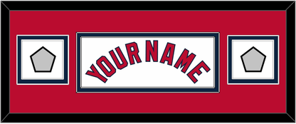 St. Louis Name & 2 World Series Jersey Patches - Home White (2006-2012) - Signature Tier 4