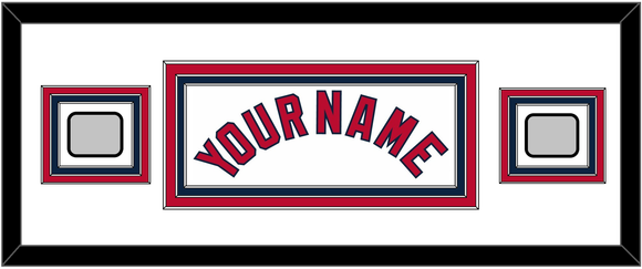 St. Louis Name & 2 World Series Jersey Patches - Home White (2006-2012) - Triple Mat 2