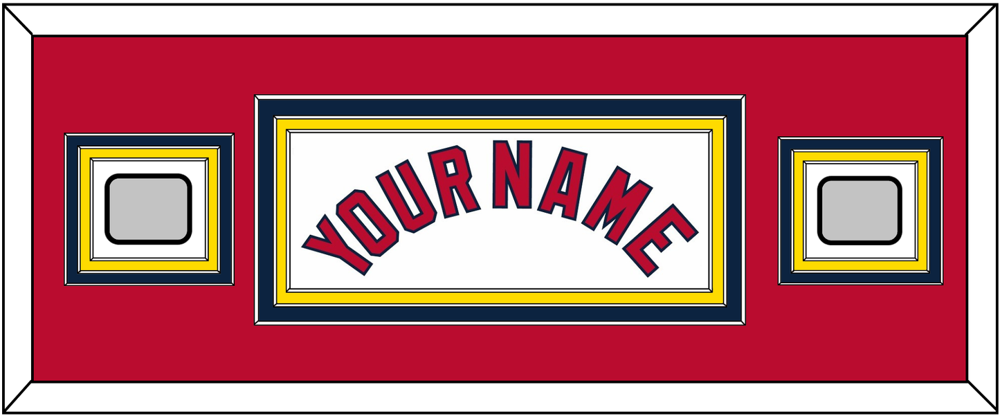 St. Louis Name & 2 World Series Jersey Patches - Home White (2006-2012) - Premier Tier 4