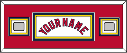 St. Louis Name & 2 World Series Jersey Patches - Home White (2006-2012) - Premier Tier 4