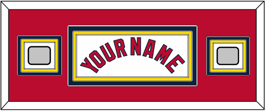 St. Louis Name & 2 World Series Jersey Patches - Home White (2006-2012) - Premier Tier 4