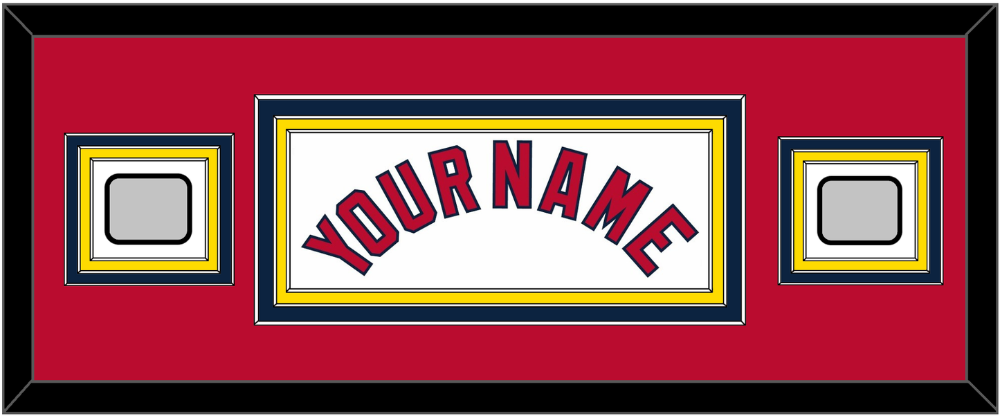 St. Louis Name & 2 World Series Jersey Patches - Home White (2006-2012) - Premier Tier 4