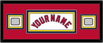 St. Louis Name & 2 World Series Jersey Patches - Home White (2006-2012) - Premier Tier 4