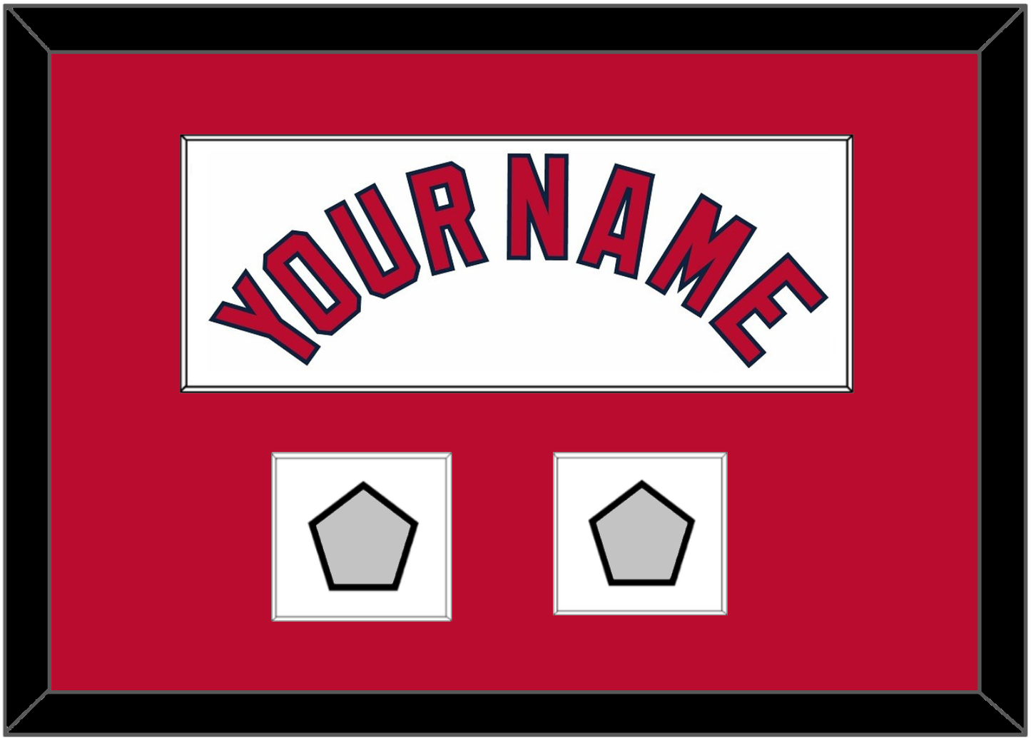 St. Louis Name & 2 World Series Champions Patches - Home White (2006-2012) - Essential Tier 1