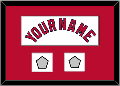 St. Louis Name & 2 World Series Champions Patches - Home White (2006-2012) - Essential Tier 1