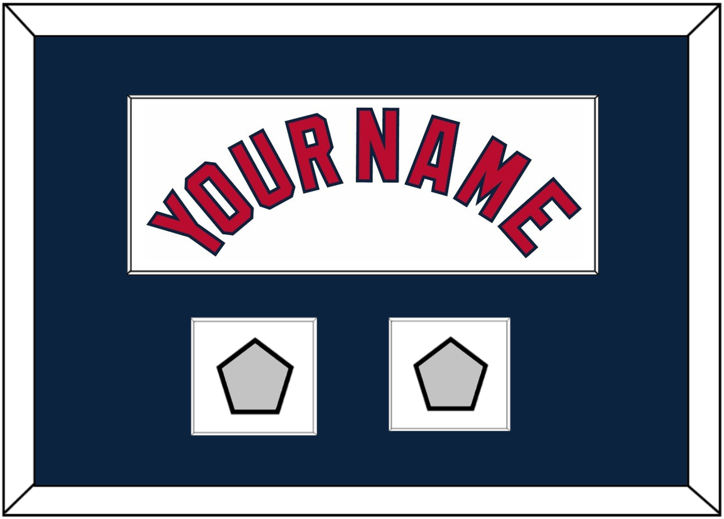 St. Louis Name & 2 World Series Jersey Patches - Home White (2006-2012) - Essential Tier 3