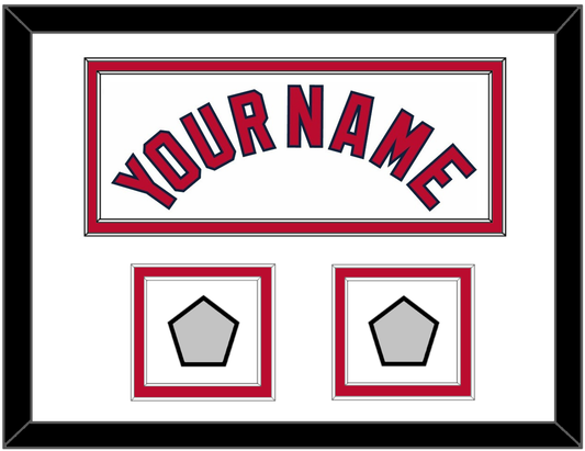 St. Louis Name & 2 World Series Jersey Patches - Home White (2006-2012) - Signature Tier 1