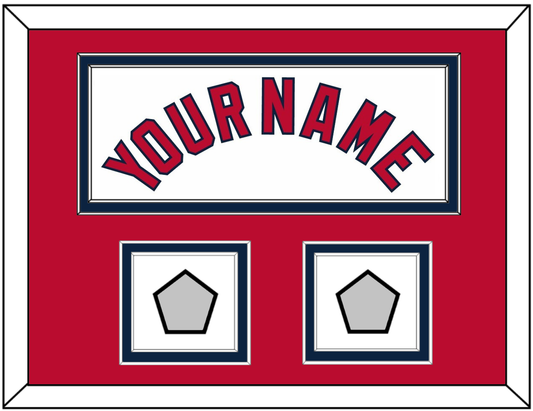 St. Louis Name & 2 World Series Champions Patches - Home White (2006-2012) - Signature Tier 3