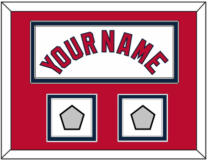 St. Louis Name & 2 World Series Jersey Patches - Home White (2006-2012) - Signature Tier 3