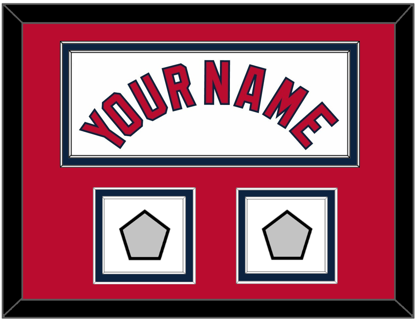 St. Louis Name & 2 World Series Champions Patches - Home White (2006-2012) - Signature Tier 3