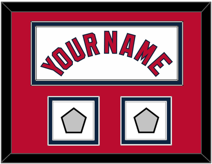 St. Louis Name & 2 World Series Jersey Patches - Home White (2006-2012) - Signature Tier 3