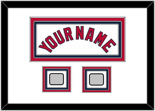 St. Louis Name & 2 World Series Jersey Patches - Home White (2006-2012) - Premier Tier 1