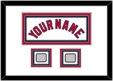 St. Louis Name & 2 World Series Champions Patches - Home White (2006-2012) - Triple Mat 1