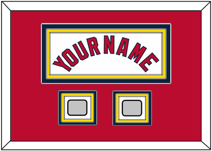 St. Louis Name & 2 World Series Champions Patches - Home White (2006-2012) - Premier Tier 4