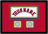 St. Louis Name & 2 World Series Champions Patches - Home White (2006-2012) - Triple Mat 4