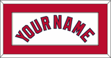 St. Louis Name - Home White (2006-2012) - Single Mat 1