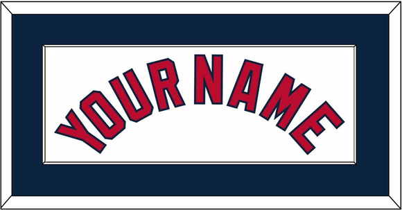 St. Louis Name - Home White - Single Mat 2