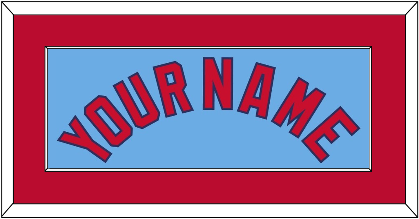 St. Louis Name - Alternate Road Powder Blue - Essential Tier 2