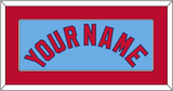 St. Louis Name - Alternate Road Powder Blue - Single Mat 2