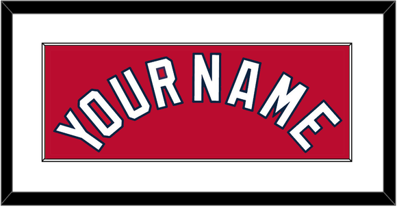 St. Louis Name - Spring Training Red - Single Mat 1