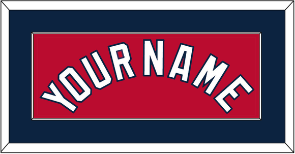 St. Louis Name - Spring Training Red - Single Mat 2