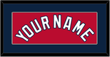 St. Louis Name - Spring Training Red - Single Mat 2