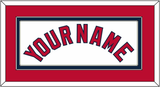 St. Louis Name - Home White (2006-2012) - Double Mat 2