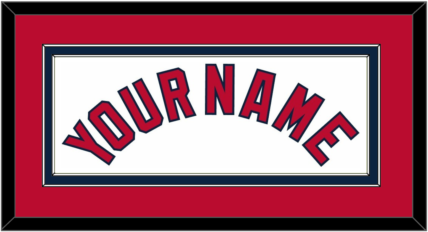 St. Louis Name - Home White - Signature Tier 2