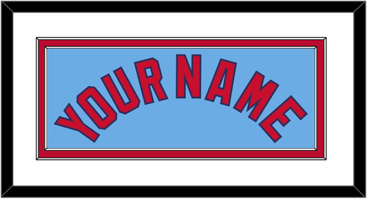 St. Louis Name - Alternate Road Powder Blue - Signature Tier 1