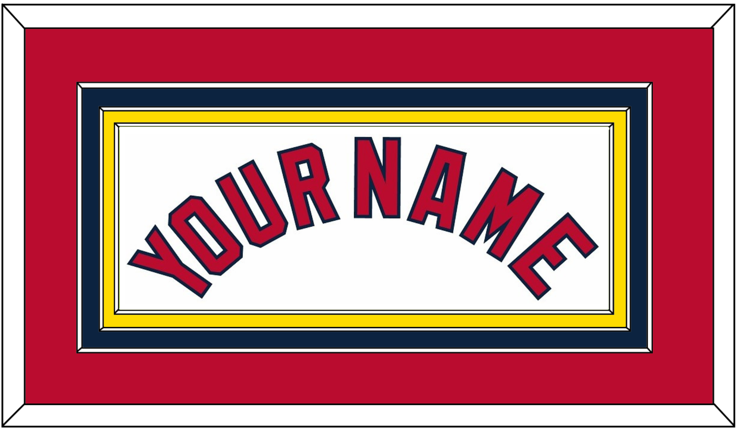 St. Louis Name - Home White - Premier Tier 2
