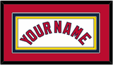 St. Louis Name - Home White - Triple Mat 2