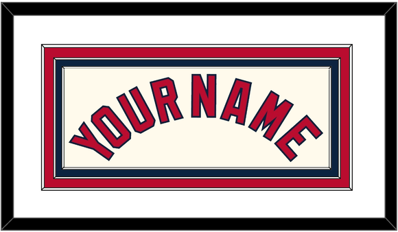 St. Louis Name - Alternate Cream - Triple Mat 1