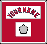 St. Louis Name & World Series Jersey Patch - Home White (2006-2012) - Single Mat 1