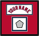 St. Louis Name & World Series Jersey Patch - Home White (2006-2012) - Double Mat 2