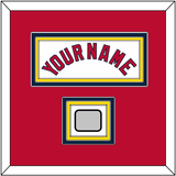 St. Louis Name & World Series Champions Patch - Home White (2006-2011) - Triple Mat 2