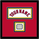 St. Louis Name & World Series Champions Patch - Home White (2006-2011) - Triple Mat 2