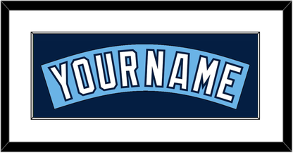 Tampa Bay Nameplate - Alternate Columbia Blue (2010-2018) - Essential Tier 1