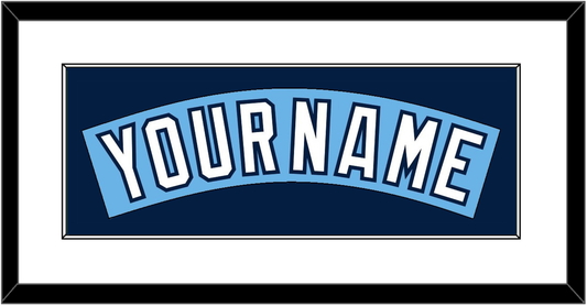 Tampa Bay Nameplate - Alternate Columbia Blue (2010-2018) - Essential Tier 1