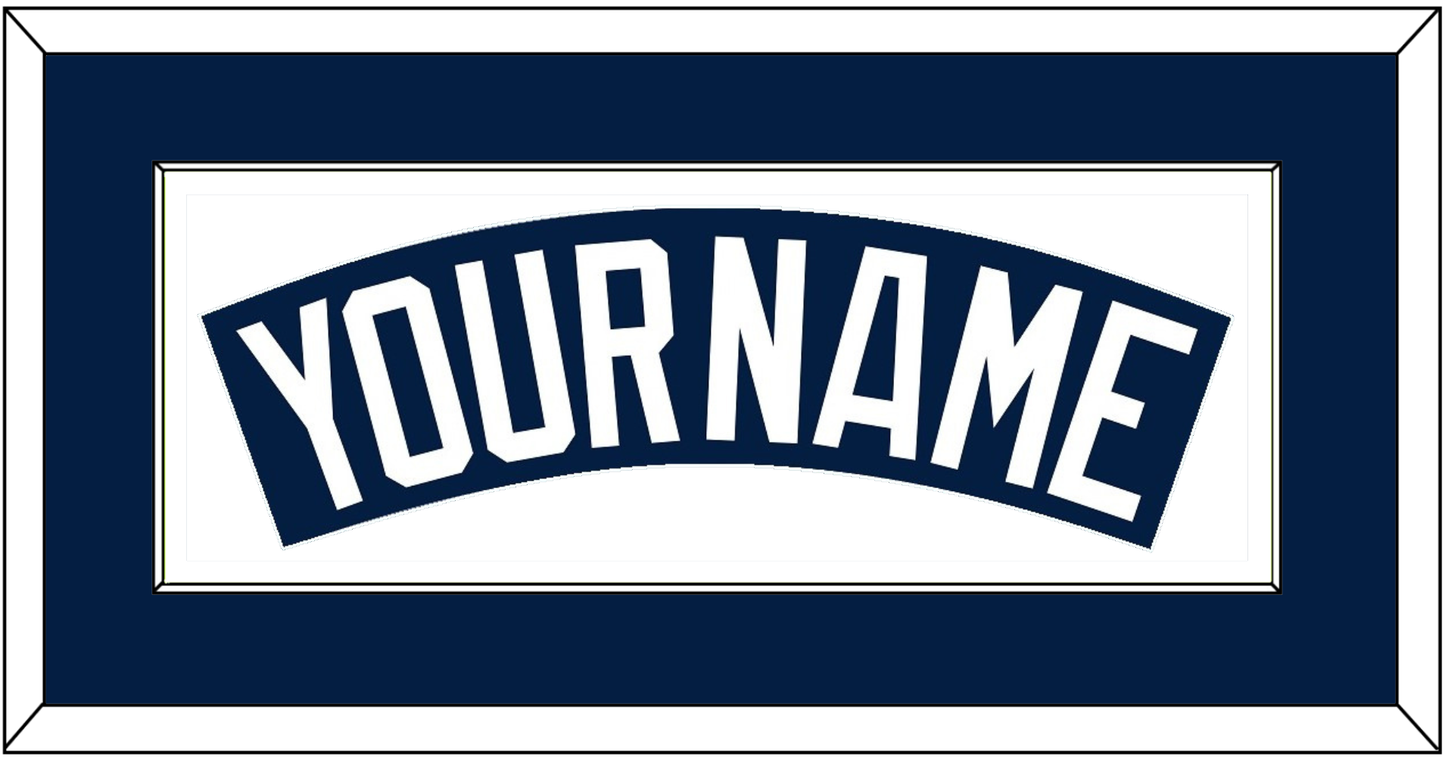 Tampa Bay Nameplate - Alternate Navy (2009-2018) - Essential Tier 1
