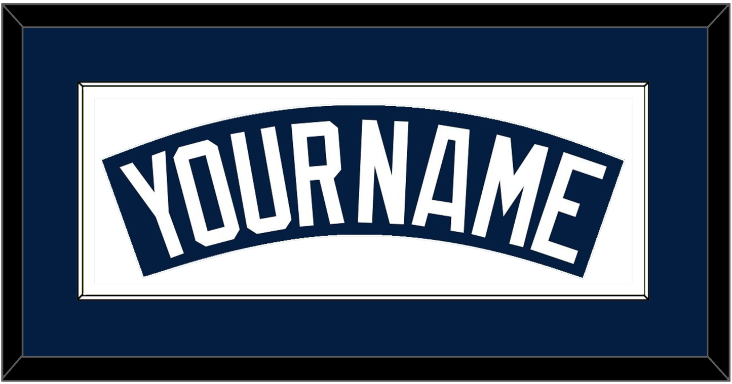 Tampa Bay Nameplate - Alternate Navy (2009-2018) - Essential Tier 1