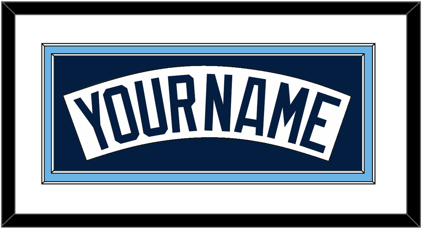 Tampa Bay Nameplate - Home White (2008-2018) - Signature Tier 1
