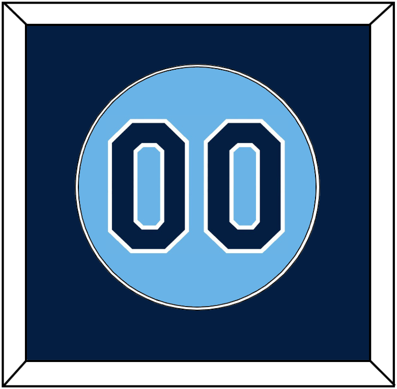 Tampa Bay Number - Alternate Columbia Blue - Essential Tier 2
