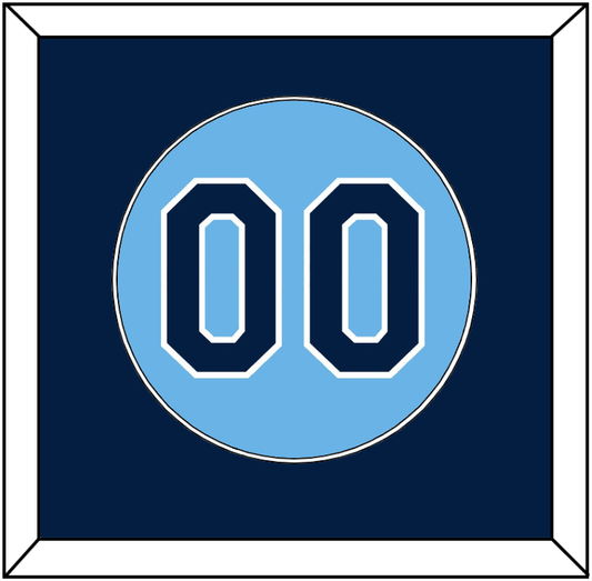 Tampa Bay Number - Alternate Columbia Blue - Essential Tier 2
