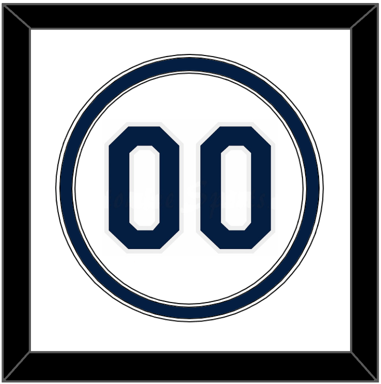 Tampa Bay Number - Home White - Signature Tier 1